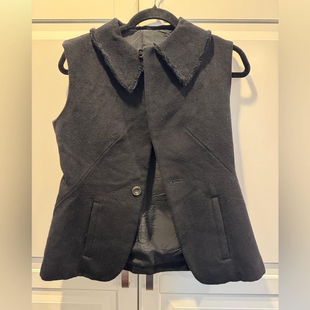 Yohji Yamamoto wool vest